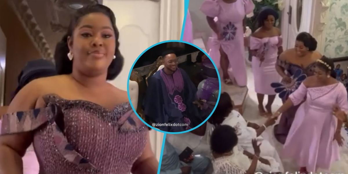 Nana Frema: Singer and her lover marry in beautiful traditional wedding, Beverly Afaglo reacts to video