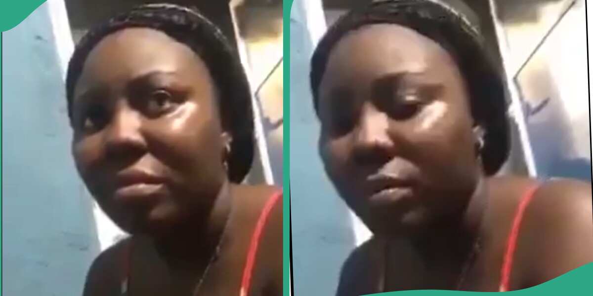 Lady who allegedly cheated on her man.