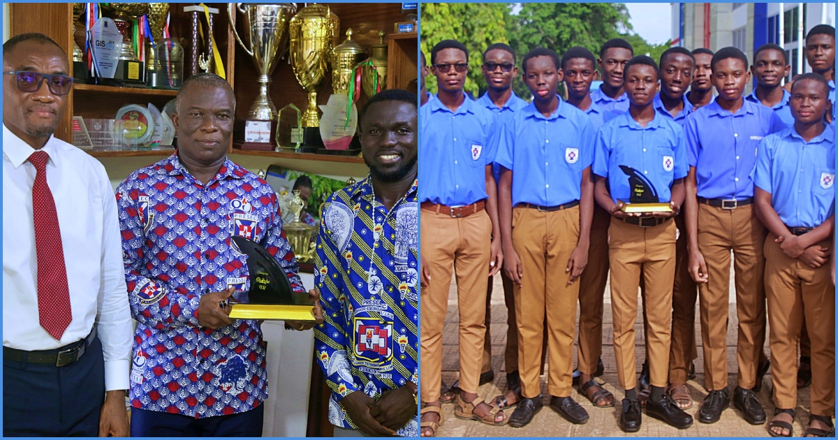 PRESEC Legon boys vow to win The Sharks Quiz's Golden Book