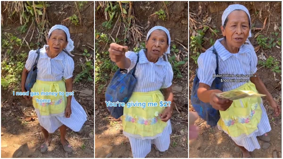 Kind old woman who gave man her last money to buy fuel gets over GHC1,400 reward