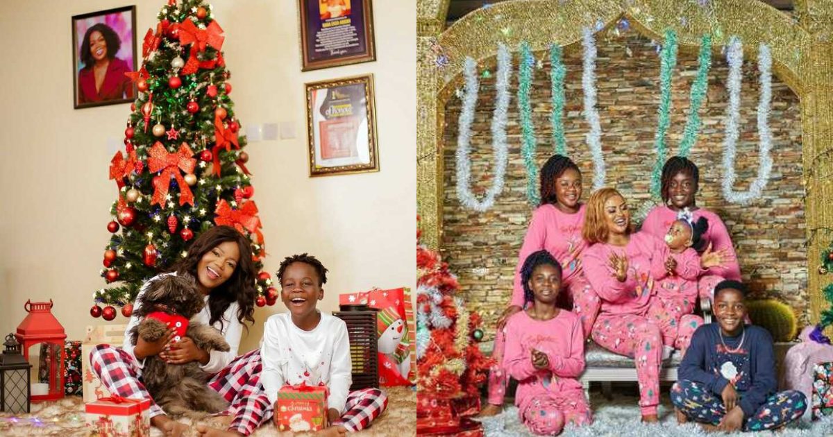 Christmas: 6 lovely family photos from Ghanaian celebrities