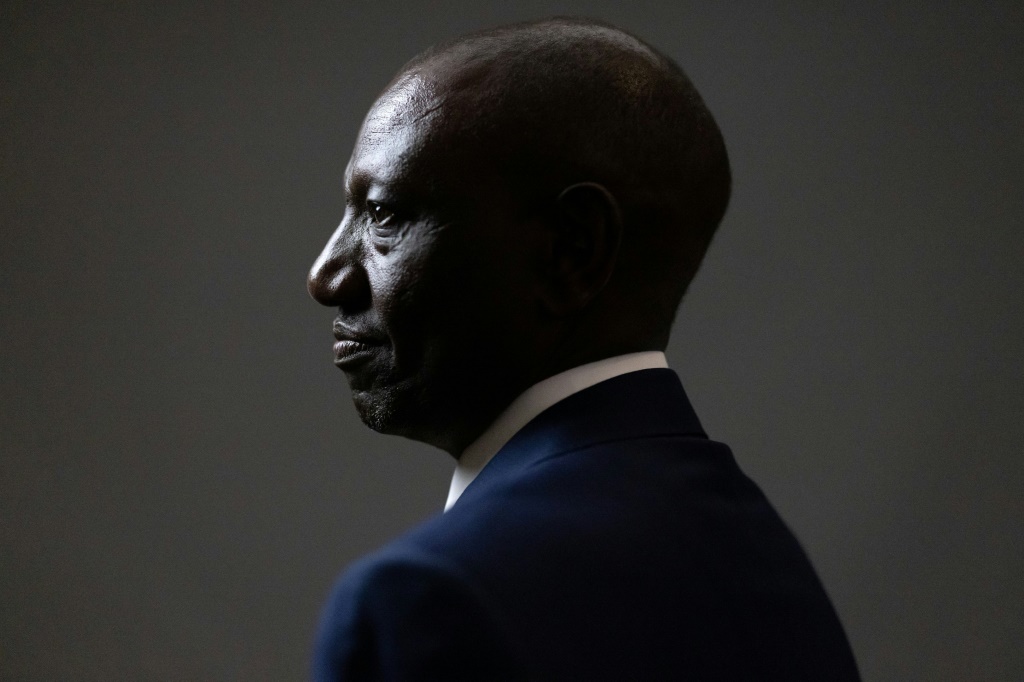 President of Kenya William Ruto told AFP Africans are 'tired' of being painted as victims 'looking for favours'