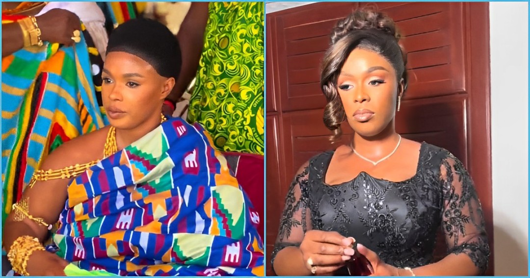 Lousika: Former musician turned queen mother celebrates Otumfuo, video excites Ghanaians