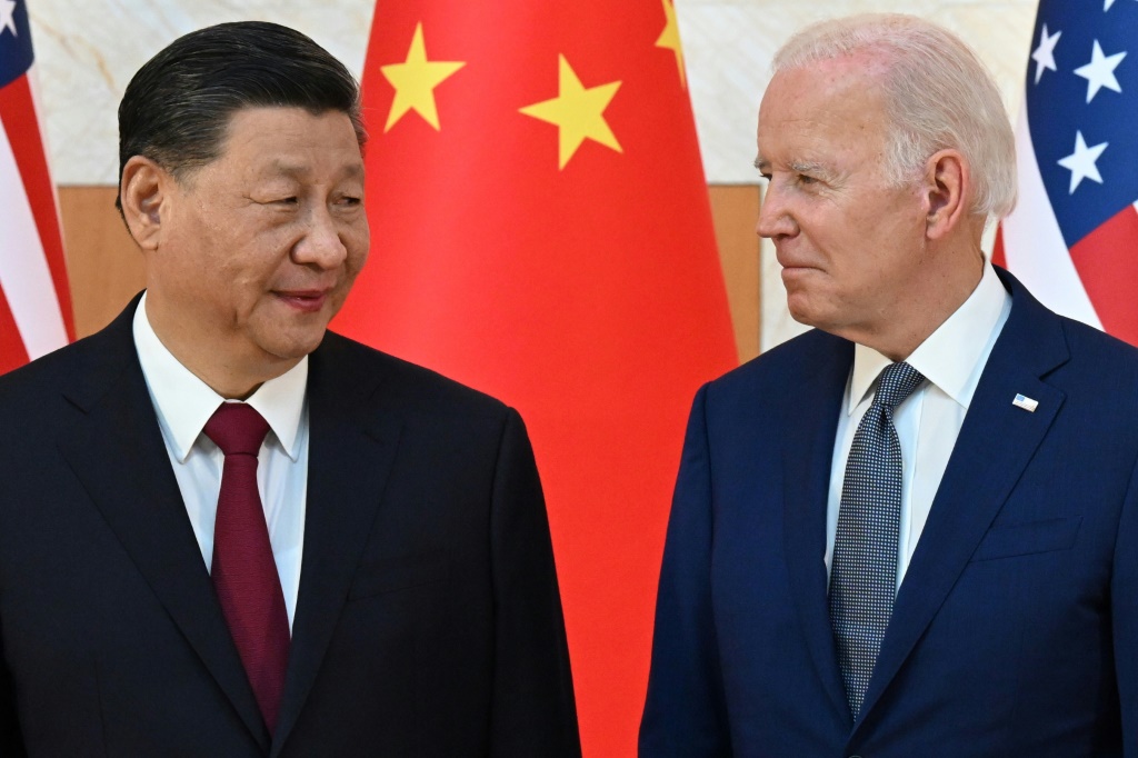 US President Joe Biden and China's President Xi Jinping last met in Bali in November 2022