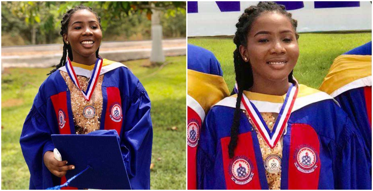 UEW student who initially didn't like her program graduates as best female student