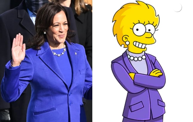 The Simpsons' predicted Kamala Harris as vice president
