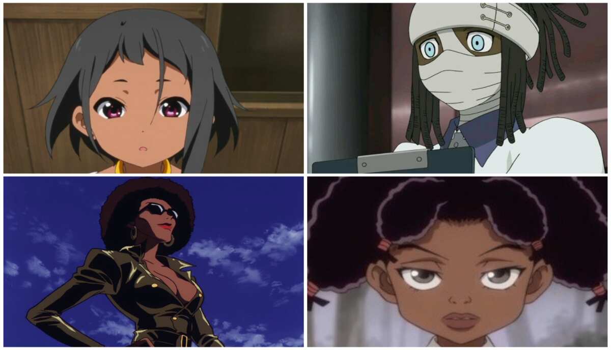 Top 20 Saucy  Sassy Black Female Anime Characters