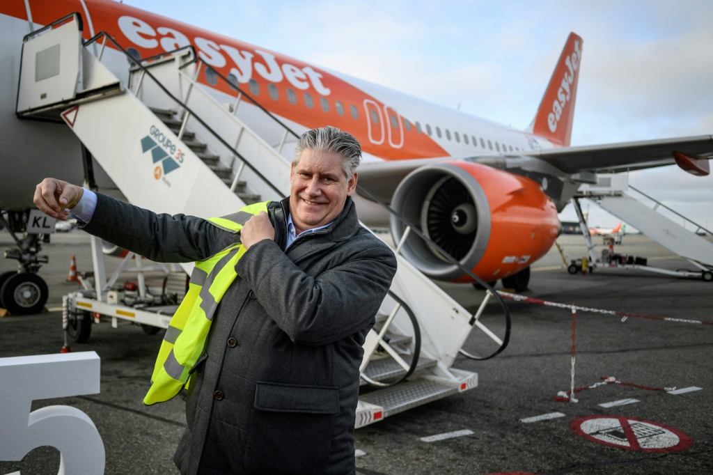 Easyjet's Swedish chief executive Johan Lundgren has led the airline since 2017.