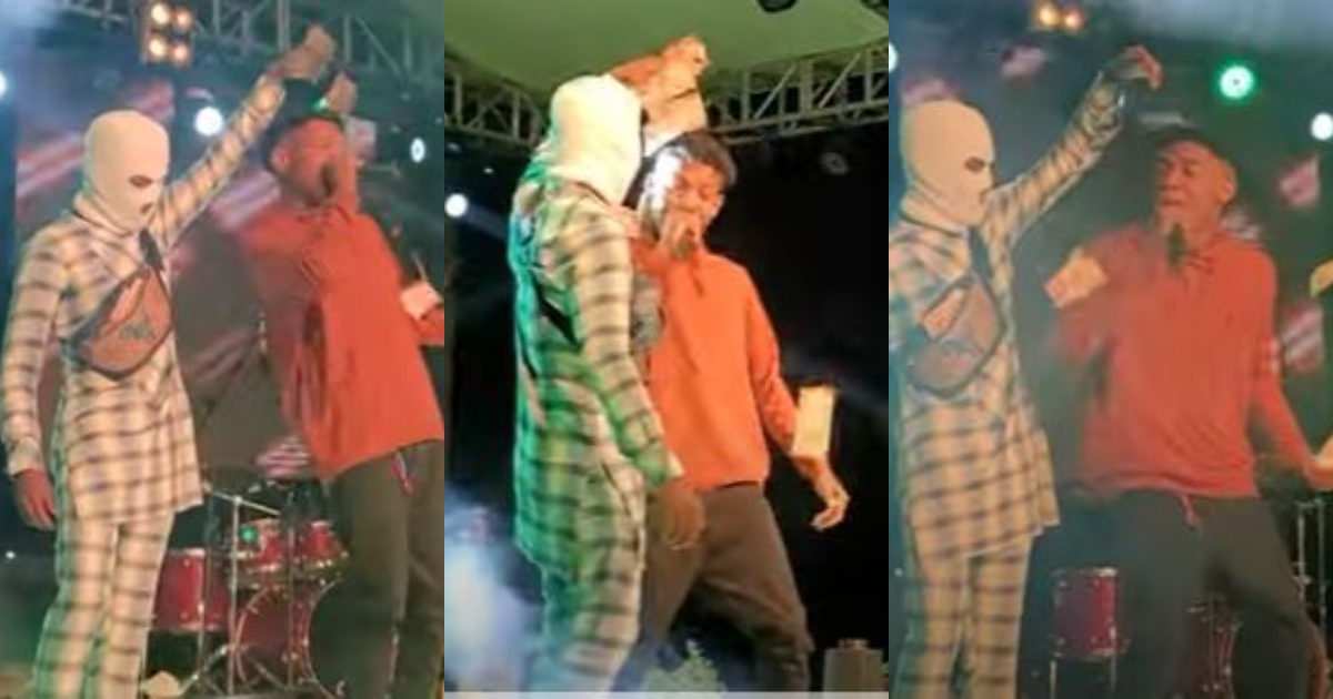 Sugar Kwame: Man who lost GHC70k on Euro 2020 bet sprays cash at Gyakie's show in new video