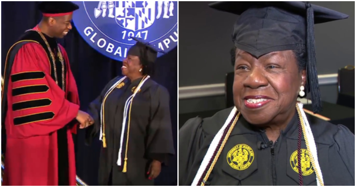 After years of service as nurse, Black woman earns bachelor's degree a day after her 82nd birthday