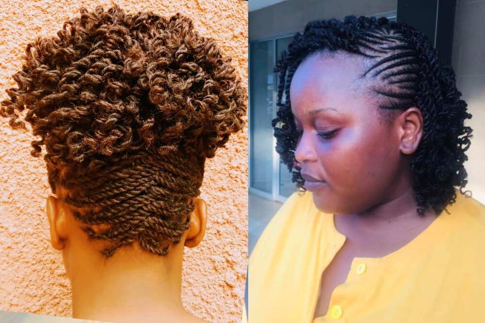 Afro twist braids