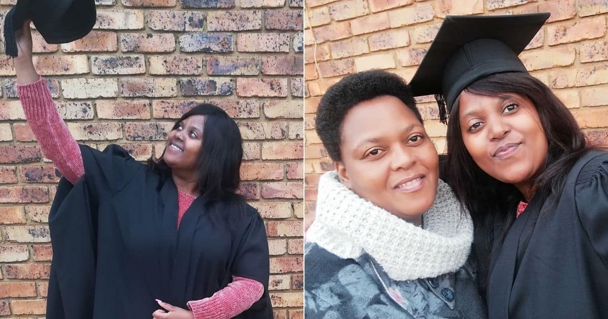 Mzansi feels truly inspired by a stunning woman who graduates as a technician. Image: @LeeAnnMothoa/Facebook