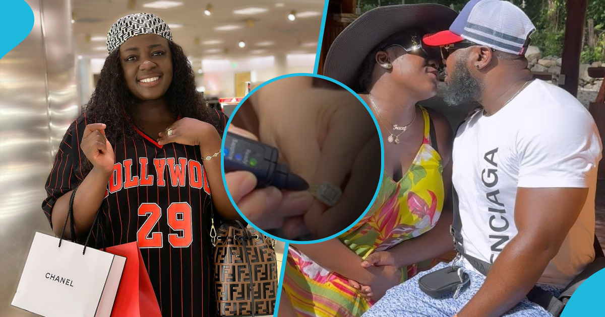 Tracey Boakye flaunts expensive diamond ring on 1st wedding anniversary: "From my King"