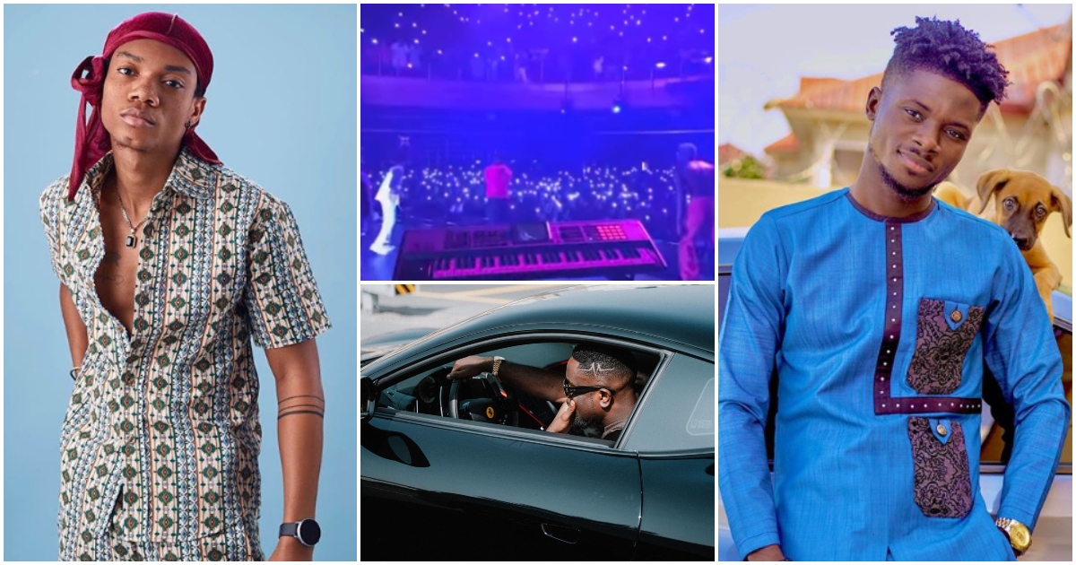 Kuami Eugene & Kidi set UK crowd on 'fire' by presenting Sarkodie as big surprise in video