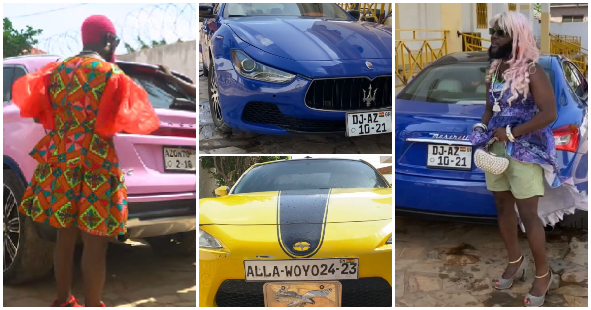 DJ Azonto talks about his cars
