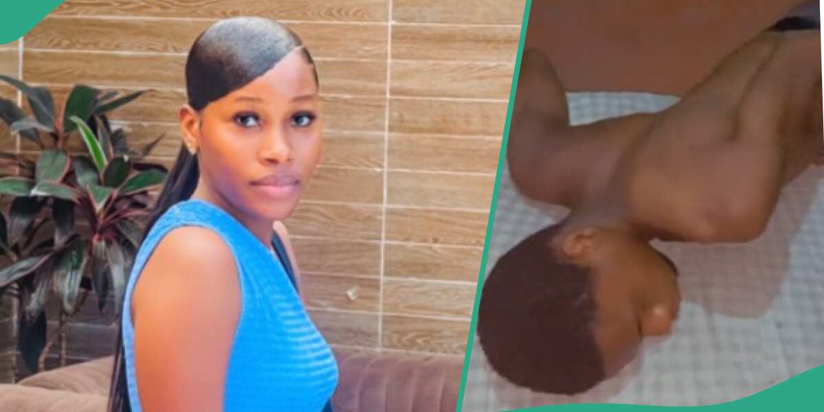 Lady shows brother who fell asleep while preparing for UTME: “His effort shall never be in vain”