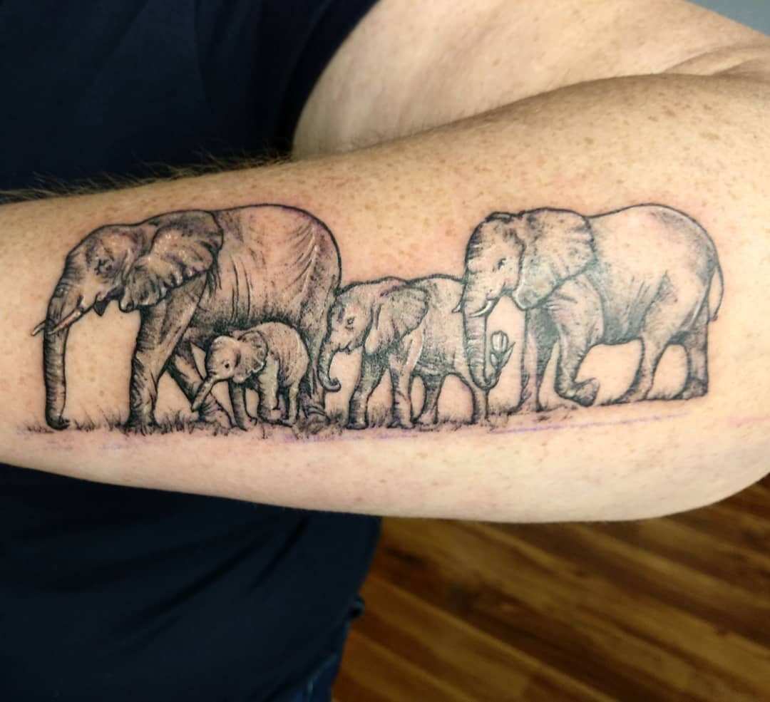 Elephant Tattoo Ideas full of Wisdom & Soul - tattooglee | Tattoos for  women flowers, Elephant tattoo small, Elephant tattoo