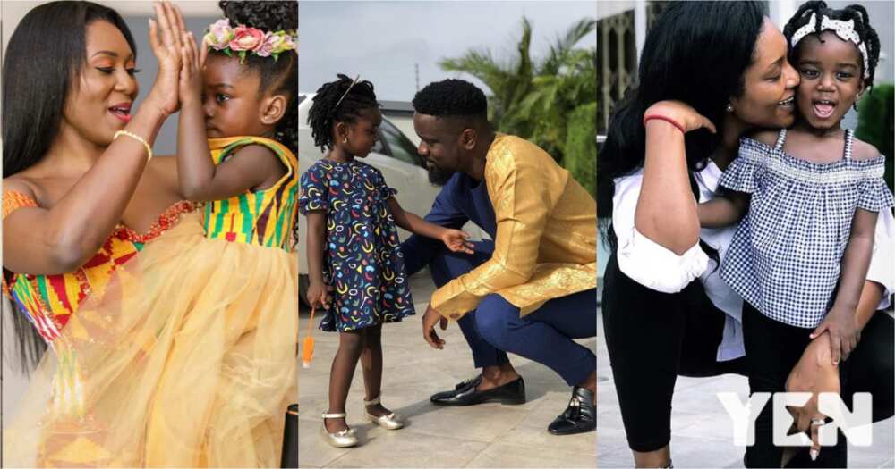 Titi: Sarkodie’s daughter all-grown as they play together in new video