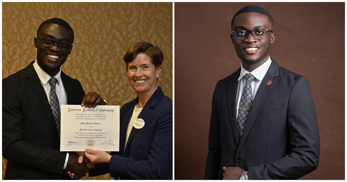 UCC graduate makes history, named youngest ever African in American Academy of Optometry