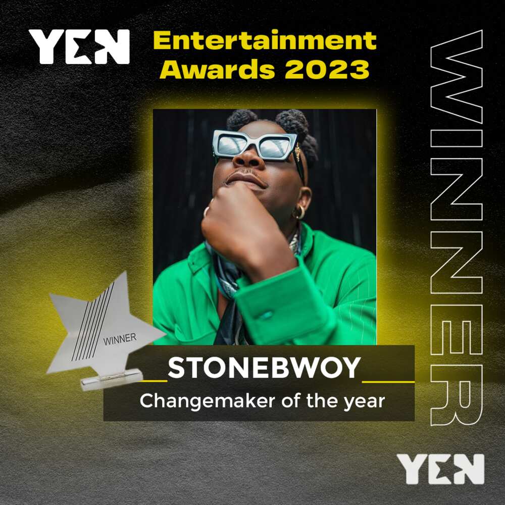 Stonebwoy wins at YEN Awards