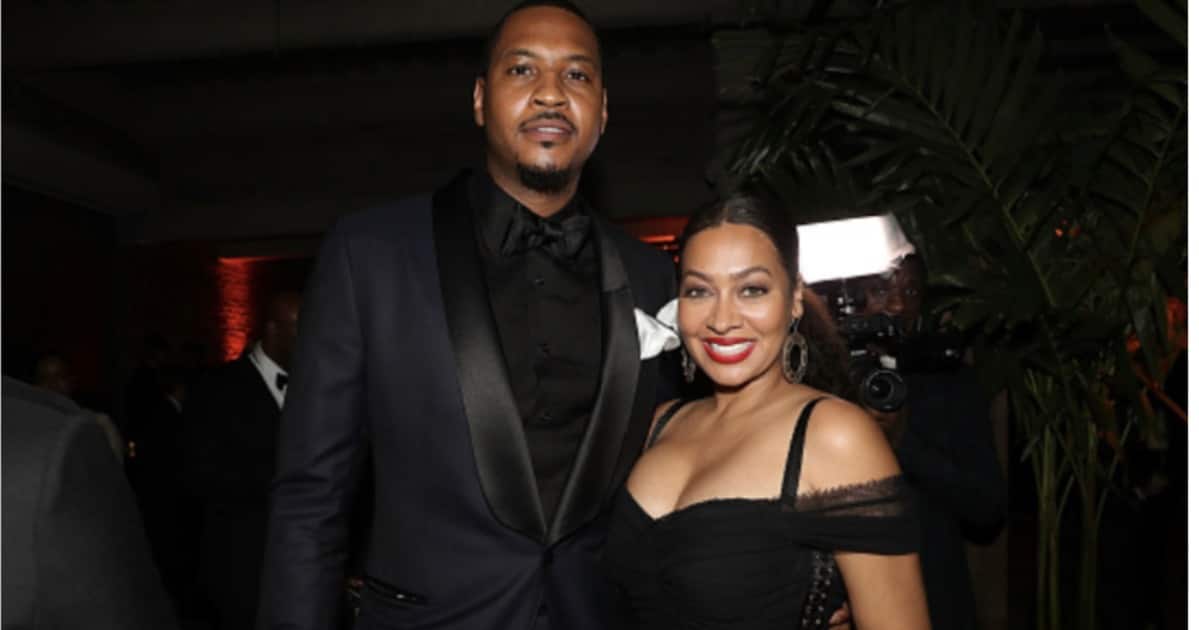 Kim Kardashian's BFF La La Anthony and her estranged hubby Melo have been in an on and off relationship.
