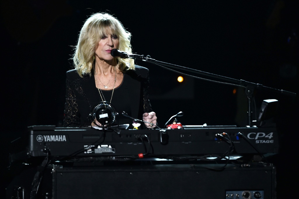 The late Christine McVie of music group Fleetwood Mac, shown here performing during MusiCares Person of the Year honoring Fleetwood Mac at Radio City Music Hall on January 26, 2018 in New York City