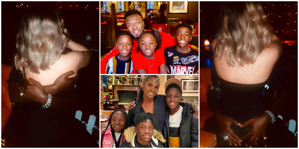 Reggie Zippy and his family and lover in photos