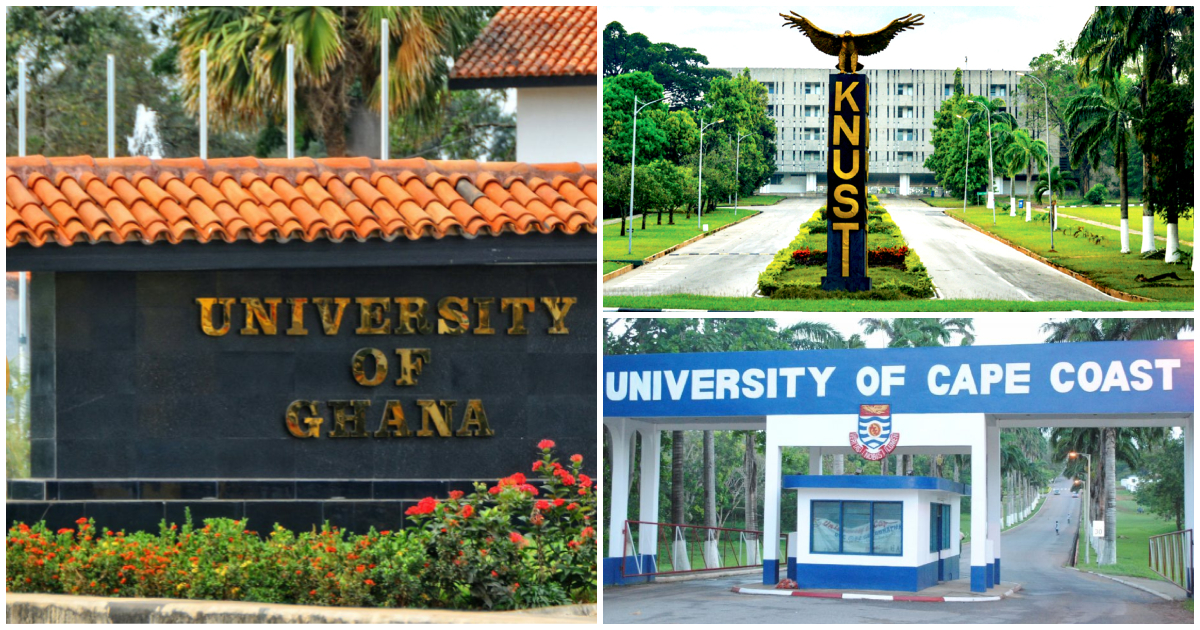 The University of Ghana has emerged the country's topmost university after beating off stiff competition from the Kwame Nkrumah University of Science and Technology and the University of Cape Coast