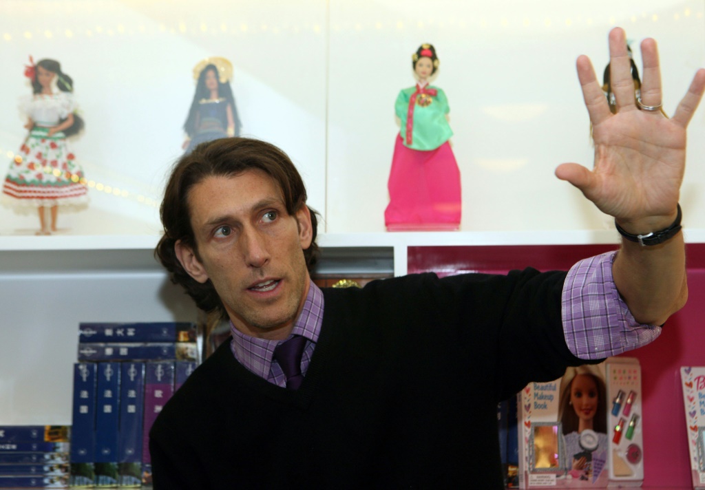 Gap named as its new CEO outgoing Mattel President Richard Dickson, shown here at the Barbie concept store in Shanghai in 2008