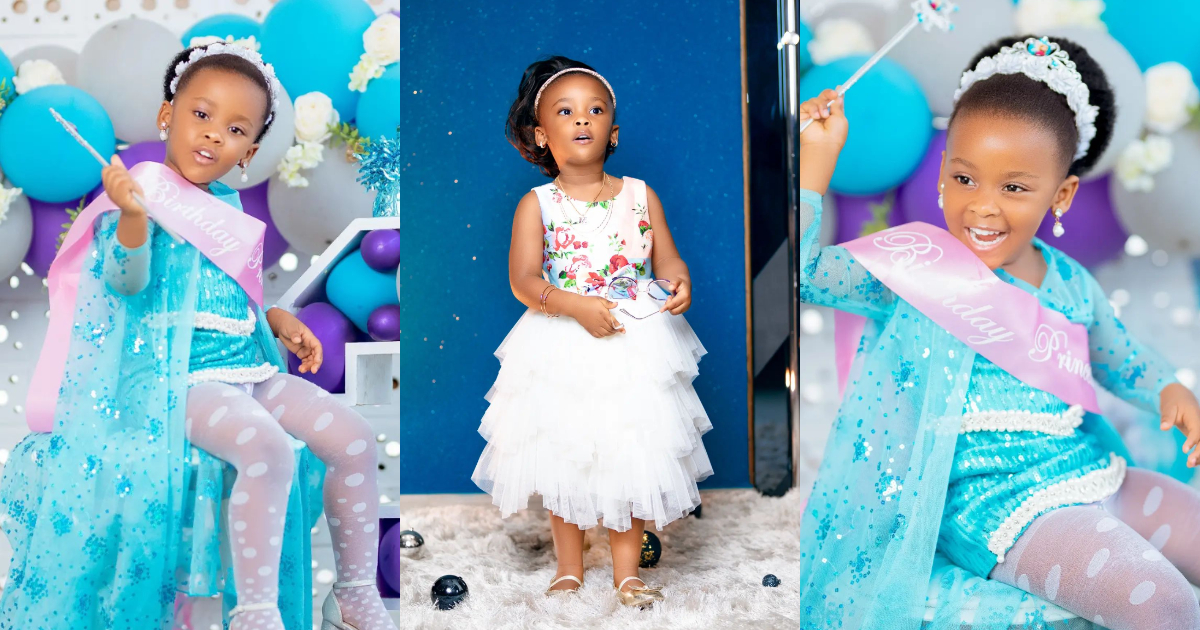 Baby Maxin@3: McBrown's daughter takes over Instagram with 5 angelic birthday photos