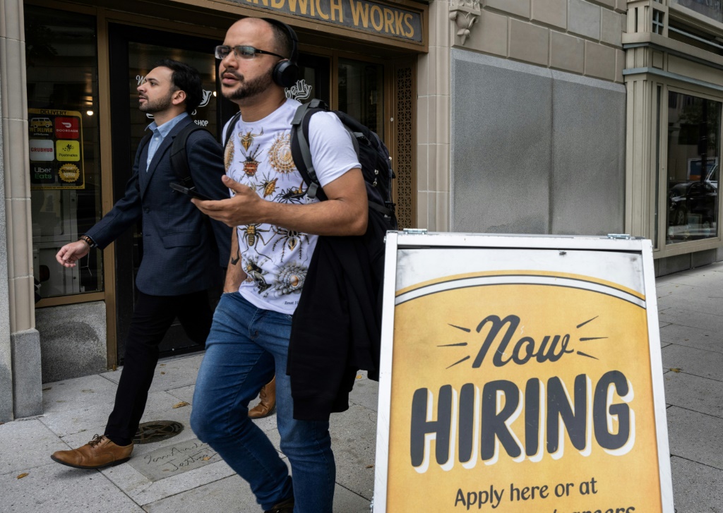 US private sector hiring slowed last month