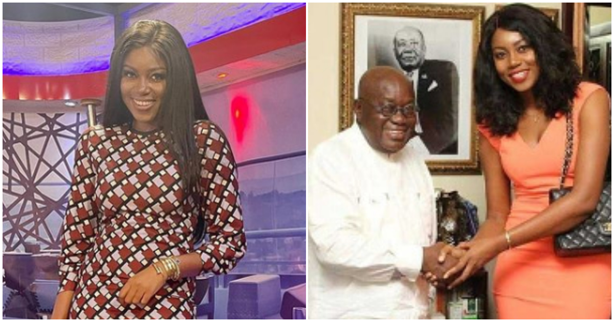 Yvonne Nelson and Akufo-Addo