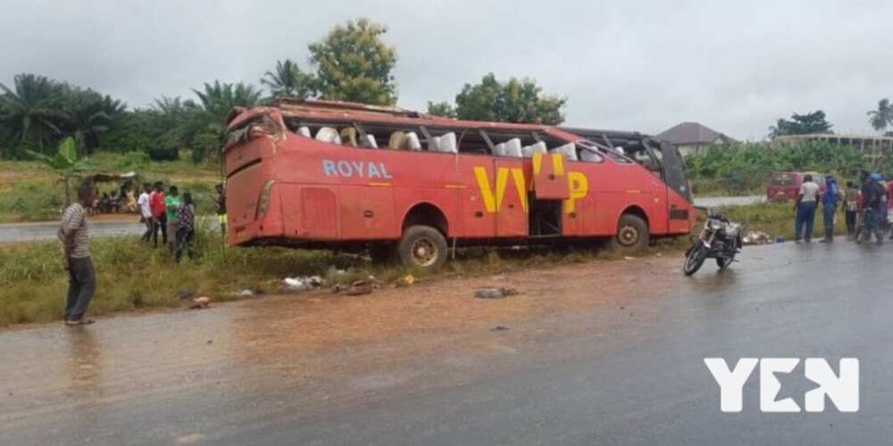 Accra-Kumasi Highway: 3 persons dead in ghastly 
motor accident