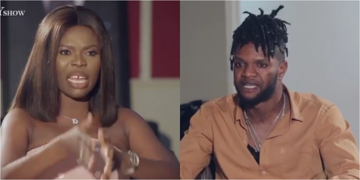Delay shocks Ogidi Brown with bold question as she interviews him on her show (Video)