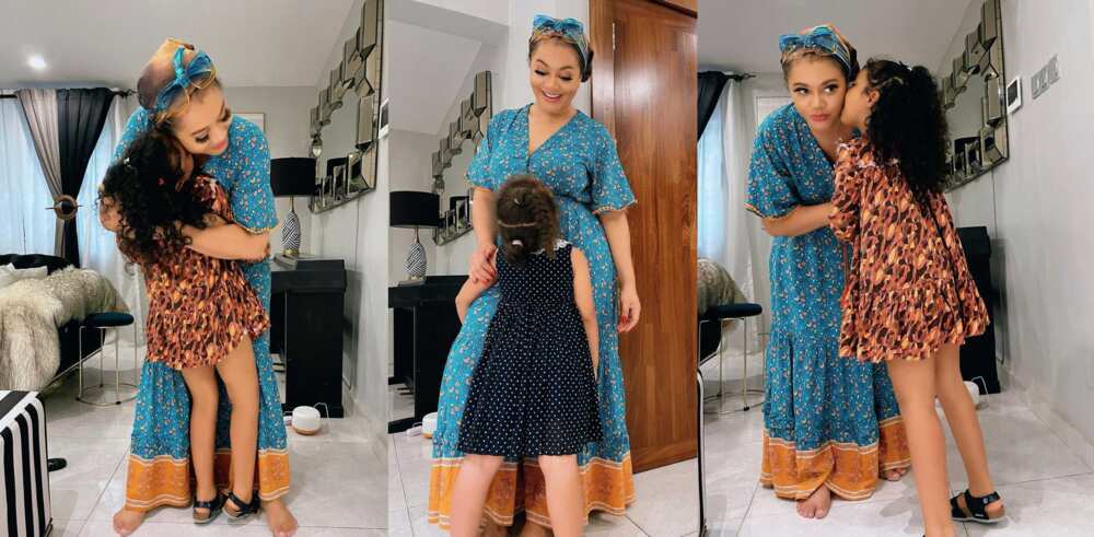 Who is the father of Nadia Buari's twins?