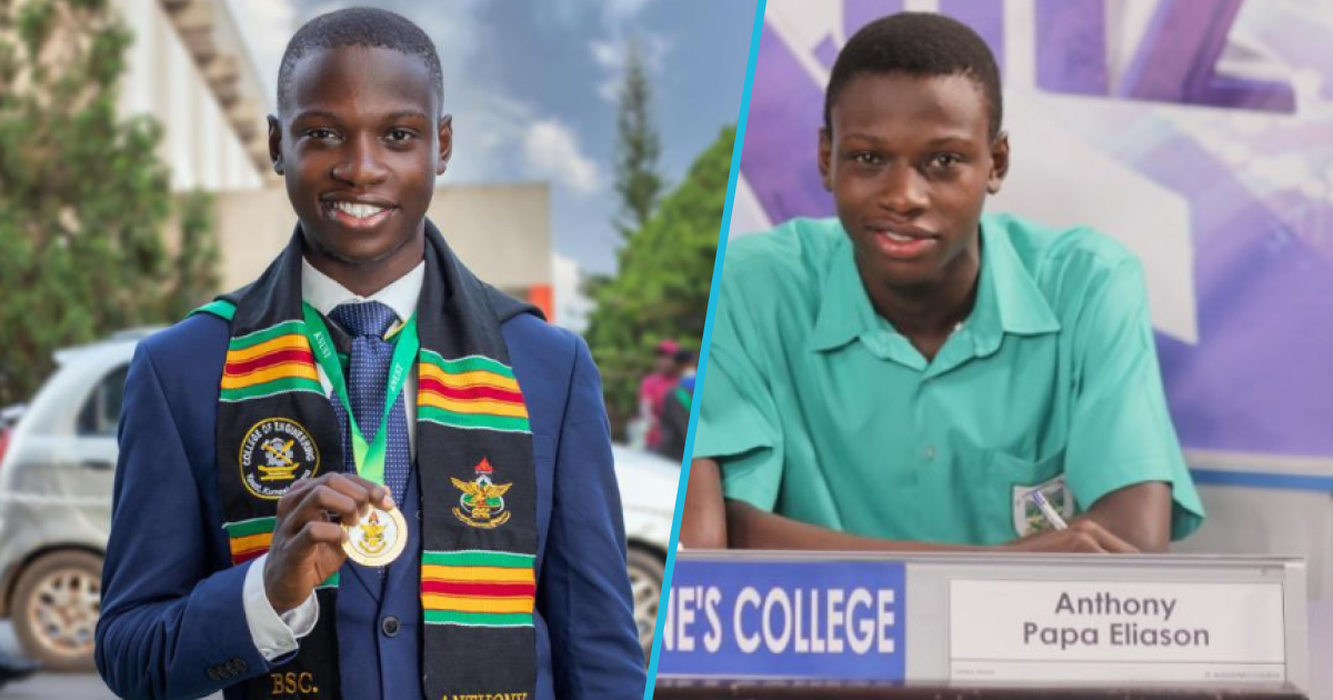Anthony Papa Eliason: NSMQ 2019 star earns first class Electrical Engineering degree from KNUST