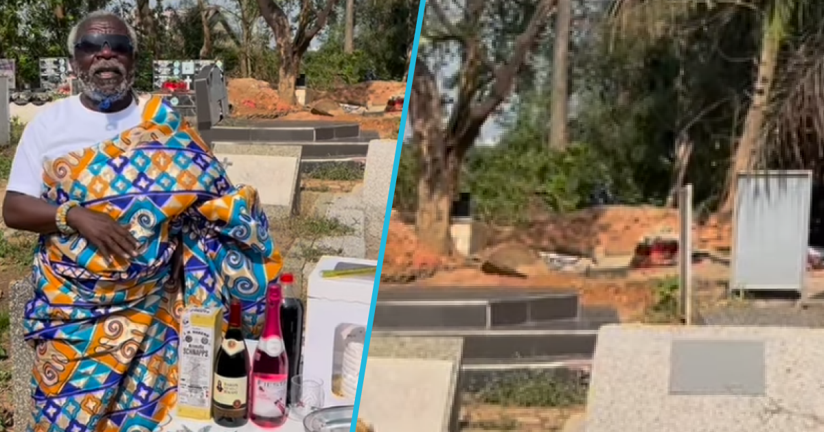 Oboy Siki: Actor causes buzz with b'day celebration in cemetery: “Another Guinness World Record?”
