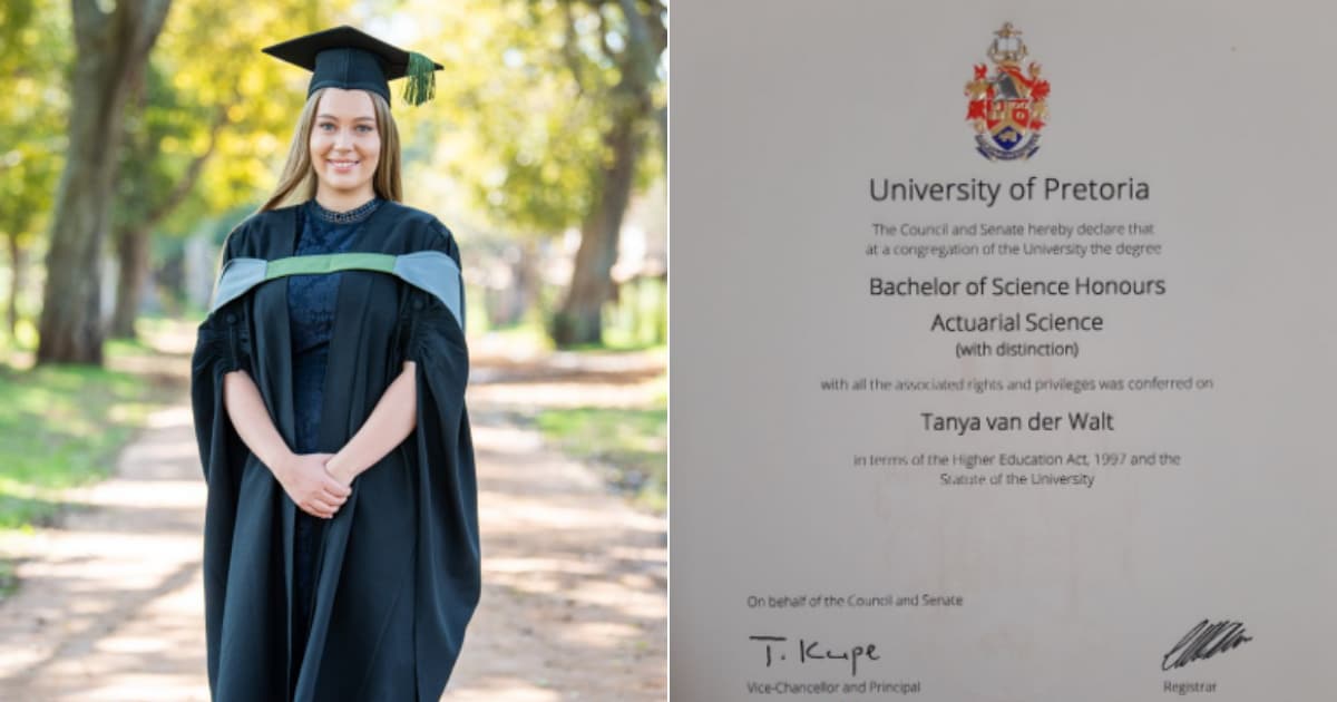 Pretoria Lady Bags Honours Degree, Thanks God for Showing Her the Way
