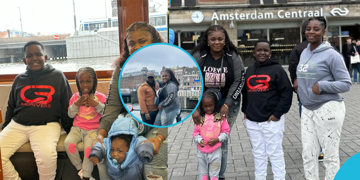 Tracey Boakye and her family