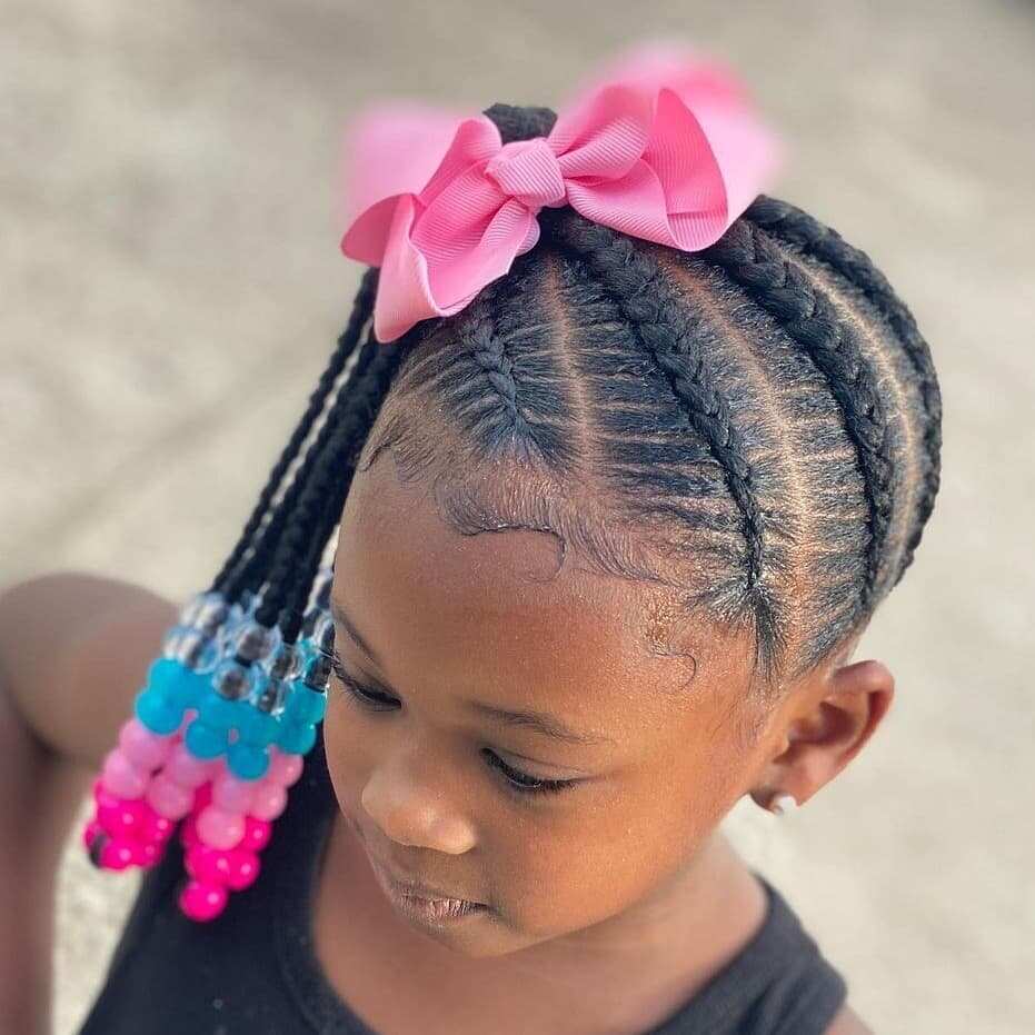 braid hairstyle for black kids