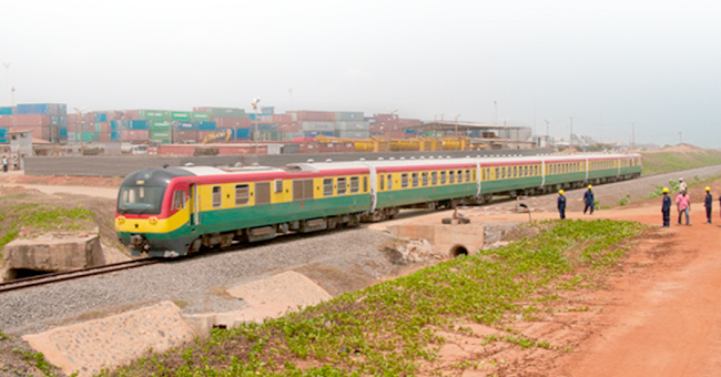 A Ghanaian train