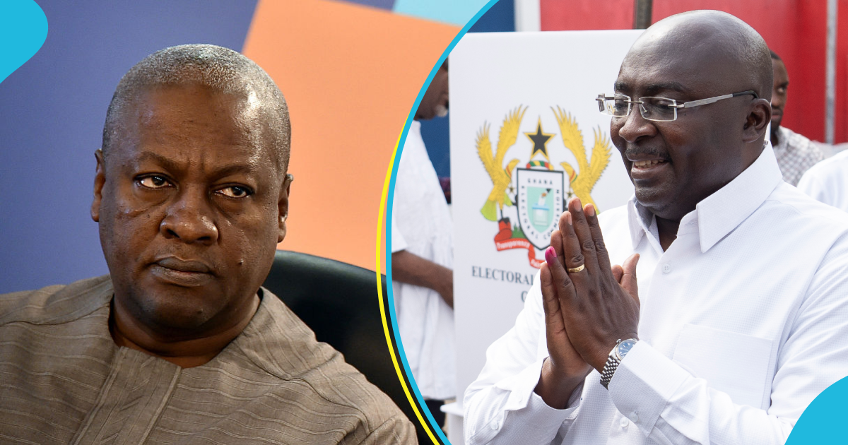 Bawumia leads Mahama in new poll focused on key swing constituencies ahead of 2024 elections