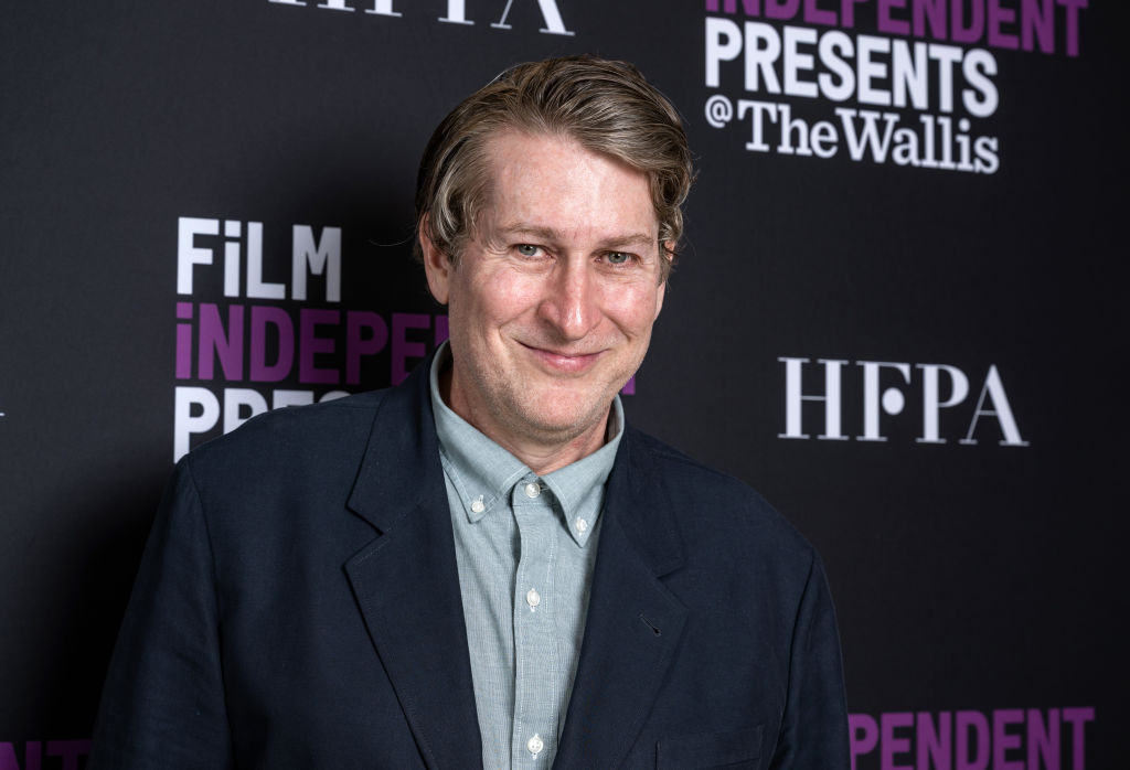 Scott Aukerman attends the Film Independent Live Read of “Back To The Future” at the Wallis Annenberg Center for the Performing Arts