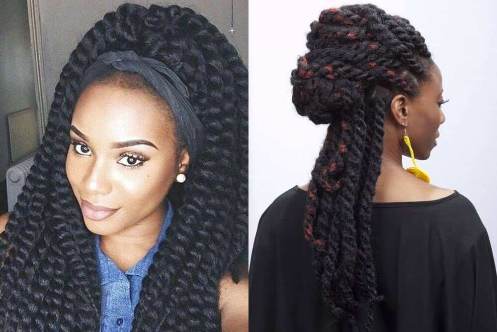Afro Kinky Twist braids