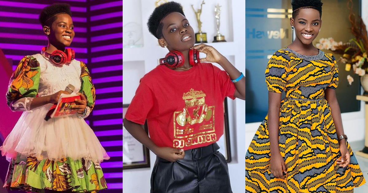 6 photos of superstar DJ Switch showing how fast she has grown in 3 months