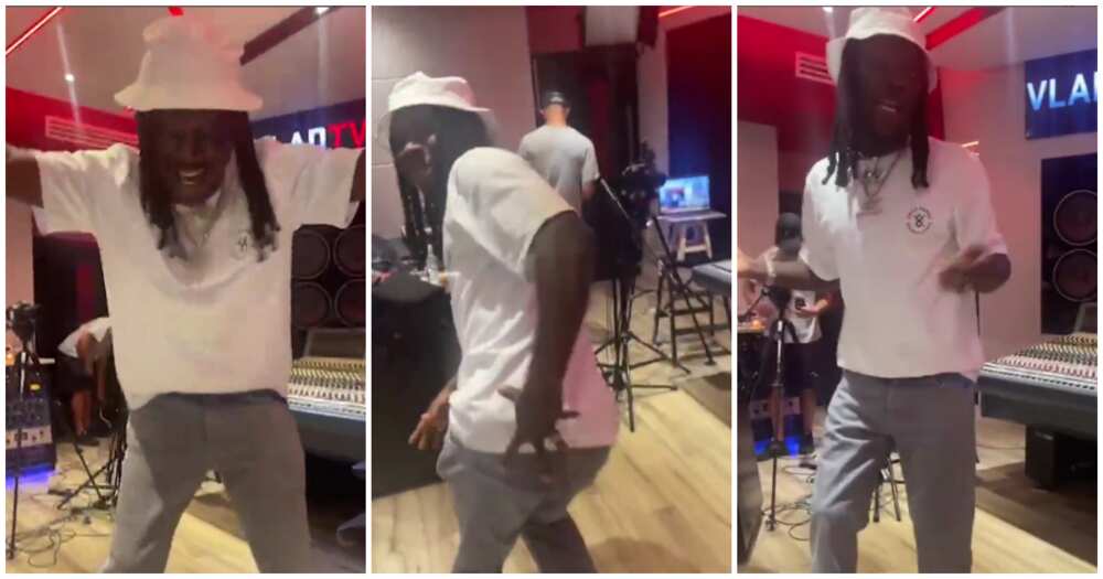 Stonebwoy Dances elated in video after Ghana's qualification to the Corld Cup