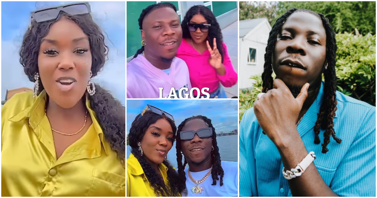 Stonebwoy and his wife Dr Louisa.