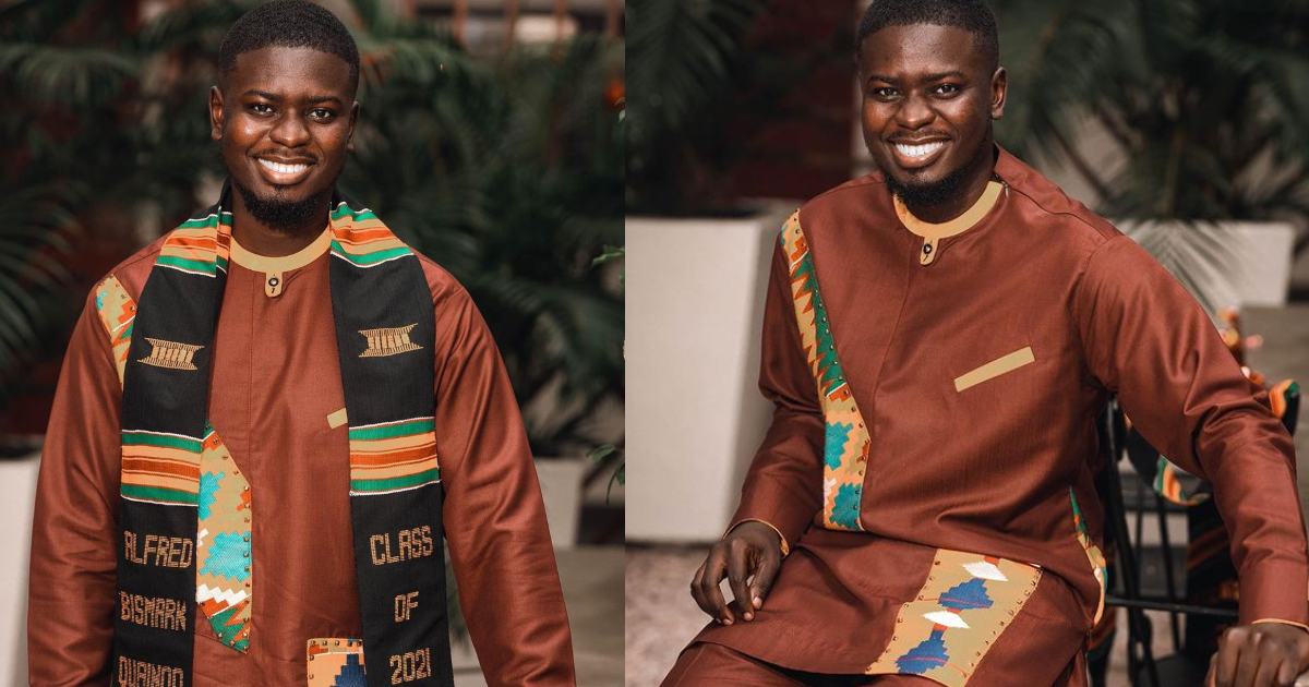 Young man who struggled academically at the University of Ghana graduates with 1st-class after 9 years