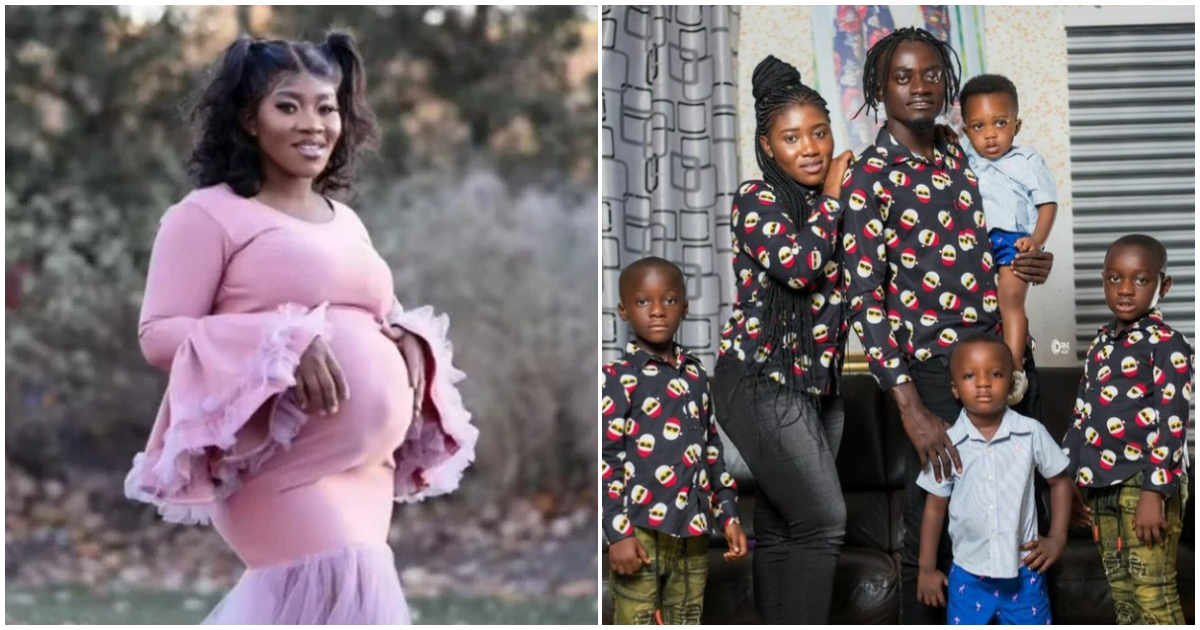 Lil Win finally gets a baby girl after having 7 boys, many in awe of the number of children he has