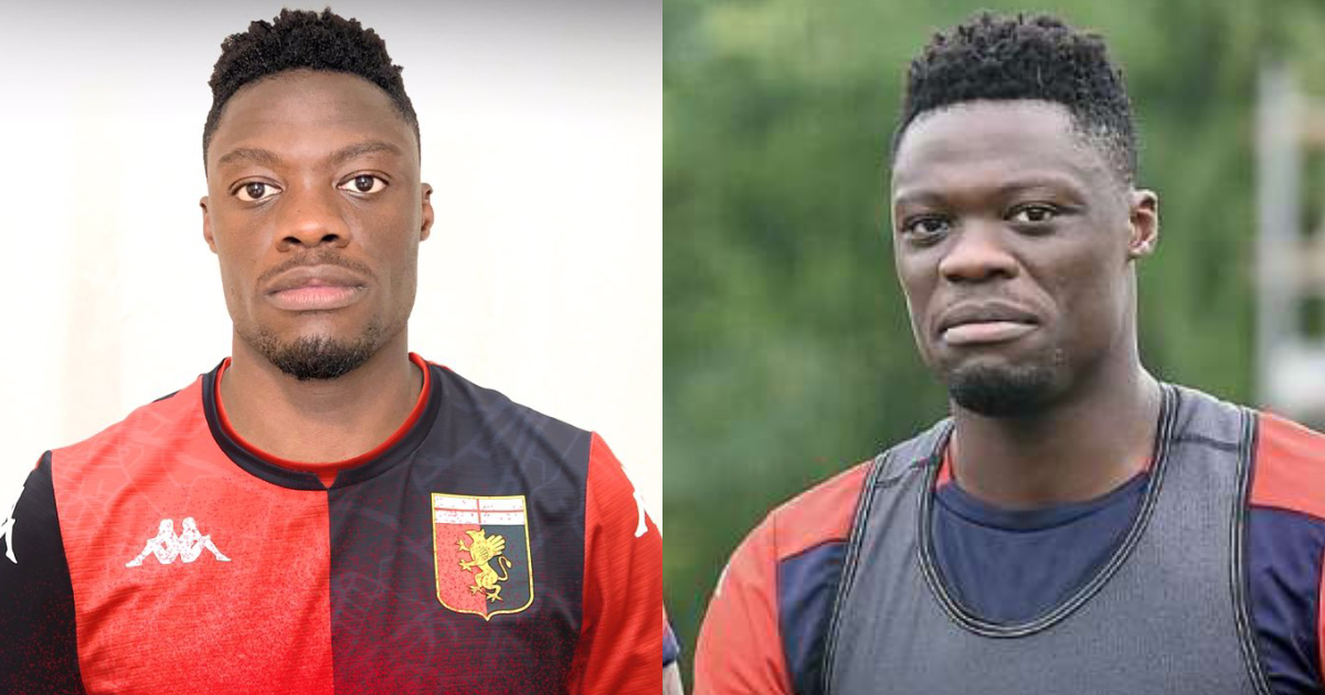 Ghanaian striker Caleb Ekuban begins training with Italian side Genoa immediately after unveiling